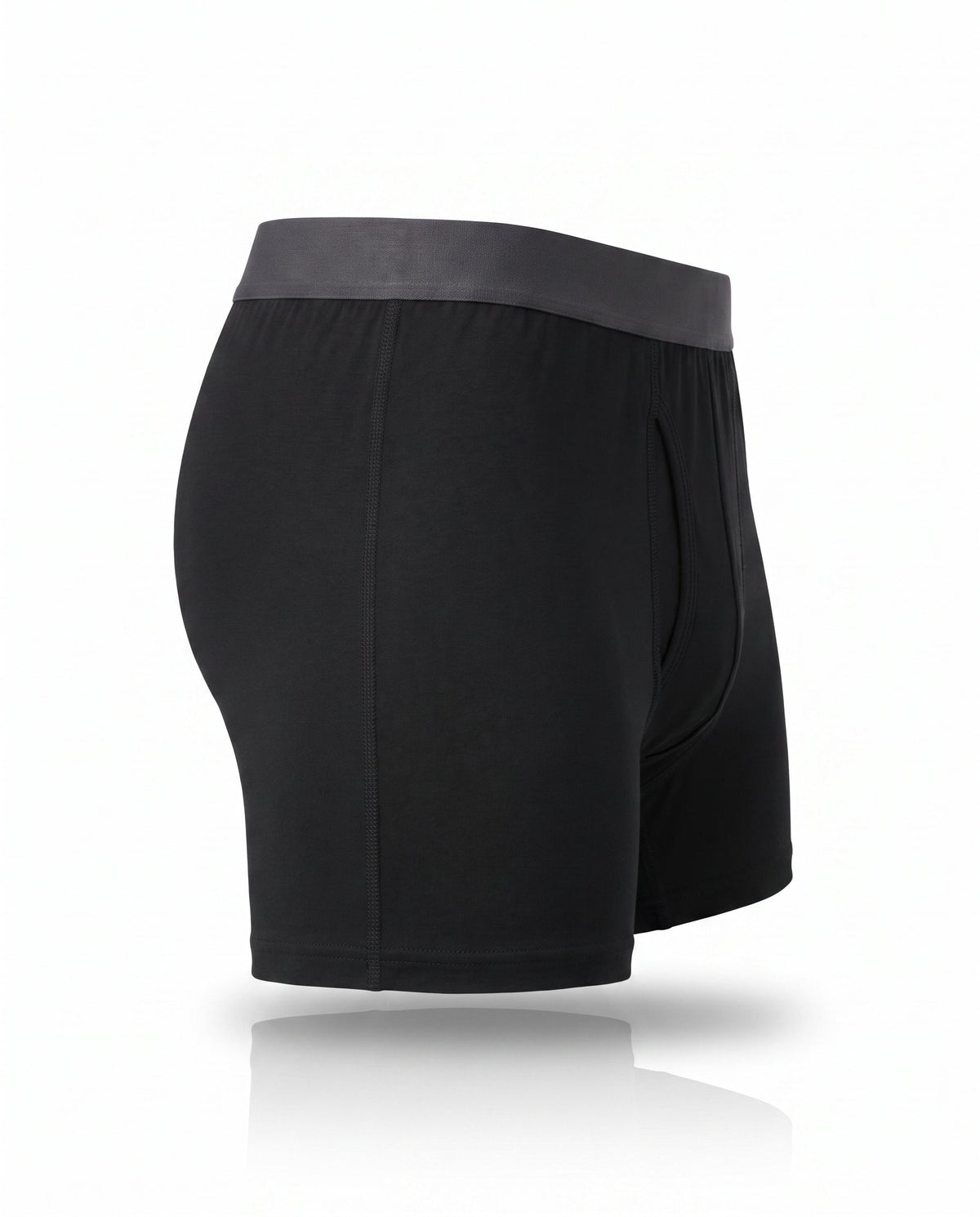 KLOON boxer brief in black, side profile