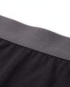 Close-up of the brushed elastic waistband